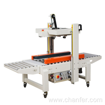 Automatic Carton box sealing packaging machine with conveyor